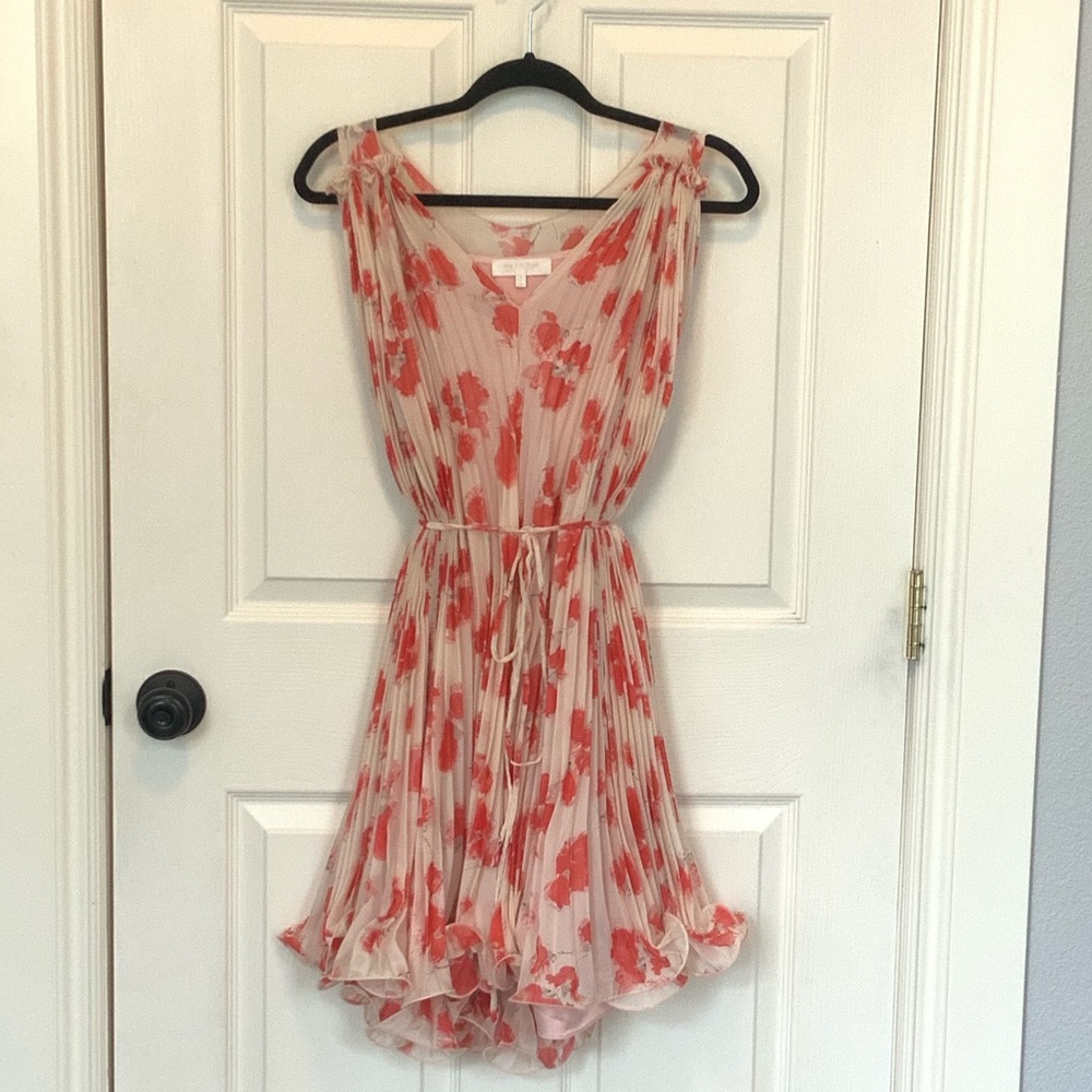 Blush Floral Dress by MM Couture
